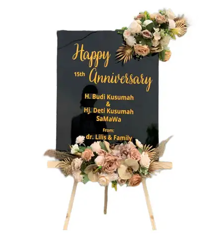 Papan Bunga Akrilik Papayan